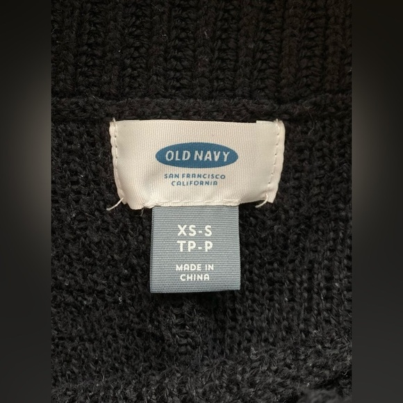 Knit Poncho-Style Sweater - Picture 2 of 3